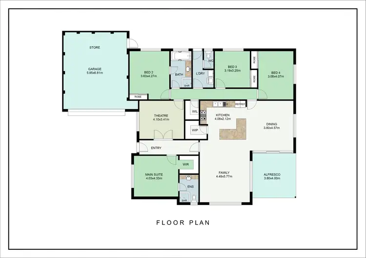 Floorplan of Homely house listing, 10a Parsons Avenue, Manning WA 6152