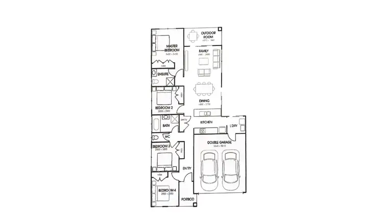 Floorplan of Homely house listing, 45 Palmerston Circuit, North Lakes QLD 4509