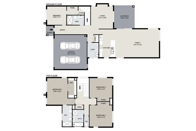 Floorplan of Homely house listing, 65 Highland Crescent, Belmont QLD 4153