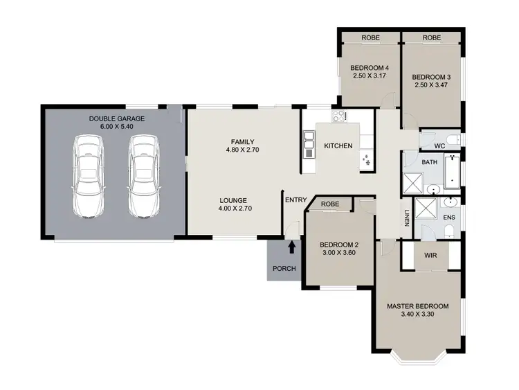 Floorplan of Homely house listing, 2 Col Brown Avenue, Clinton QLD 4680