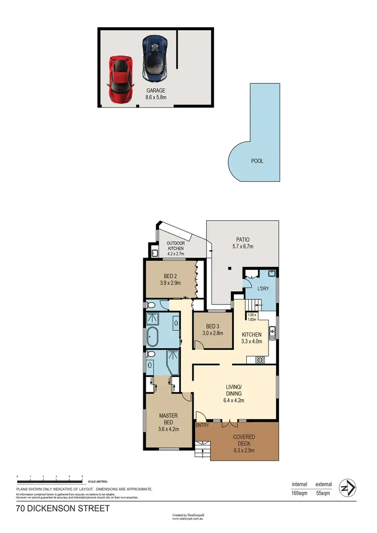 Floorplan of Homely house listing, 70 Dickenson Street, Carina QLD 4152