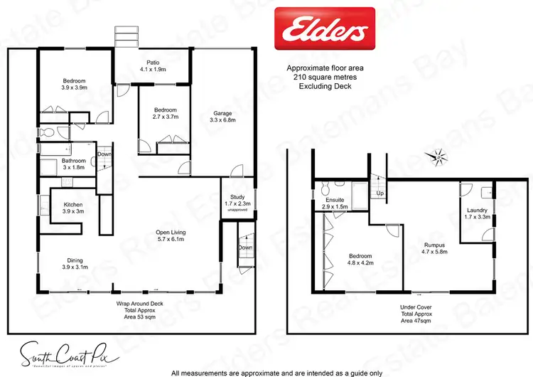 Floorplan of Homely house listing, 93 Northcove Road, Long Beach NSW 2536