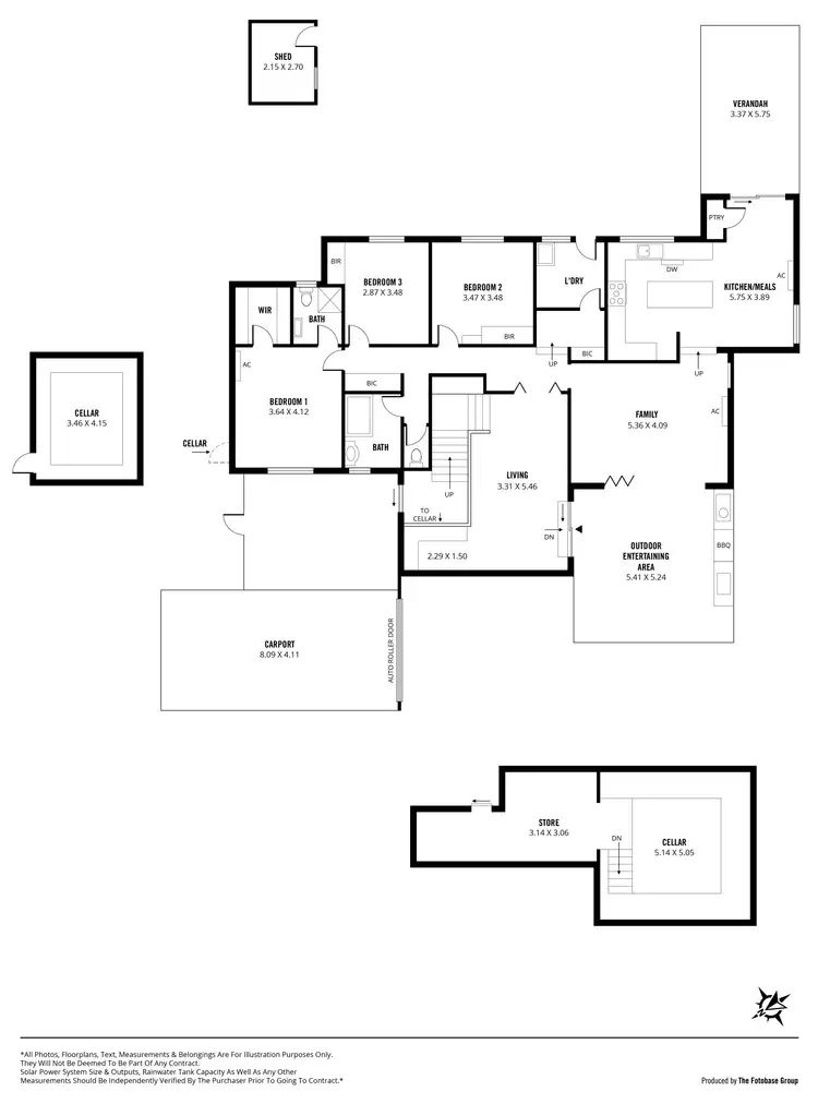 Floorplan of Homely house listing, 16 Ingomar Court, Hallett Cove SA 5158