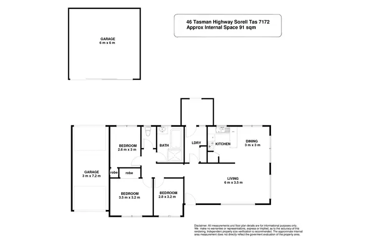 Floorplan of Homely house listing, 46 Tasman Highway, Sorell TAS 7172