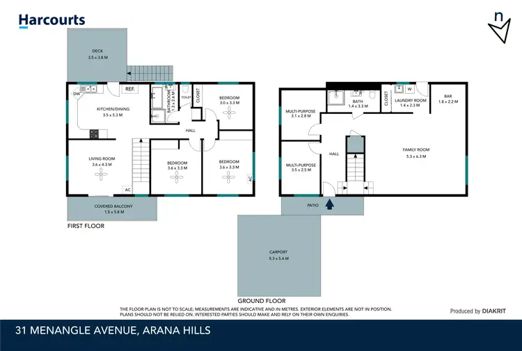 Floorplan of Homely house listing, 31 Menangle Avenue, Arana Hills QLD 4054