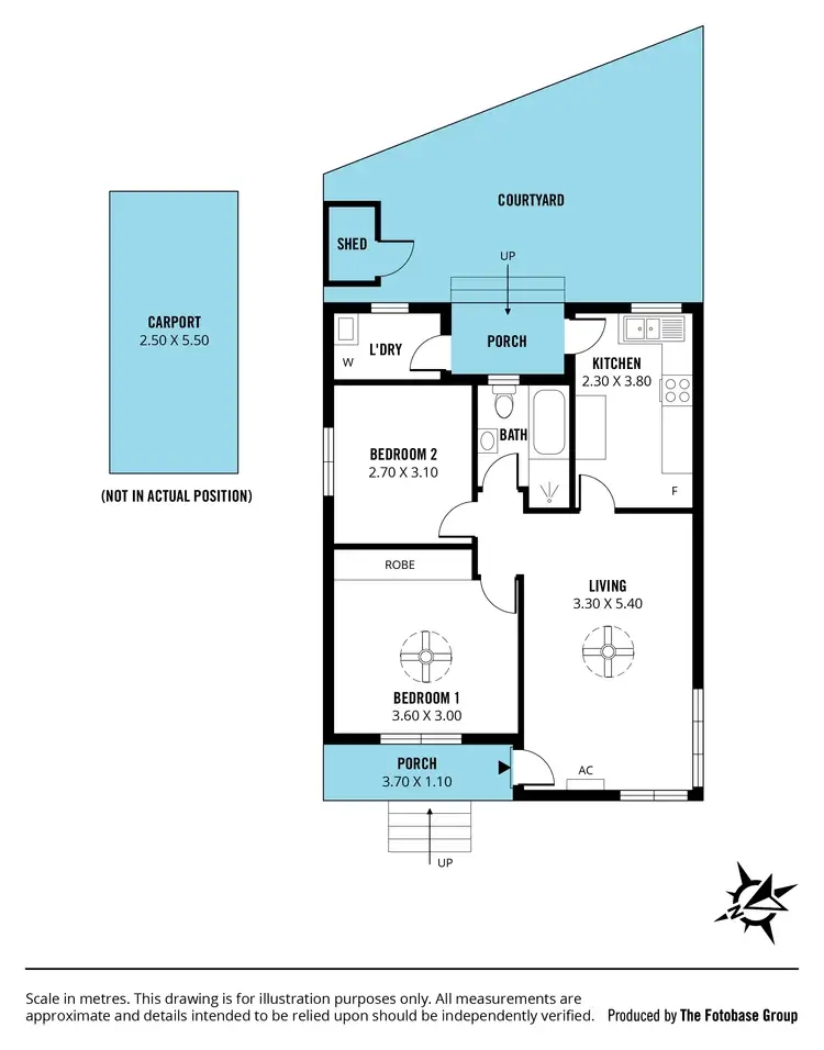 Floorplan of Homely unit listing, 10/138 Avenue Road, Clarence Gardens SA 5039