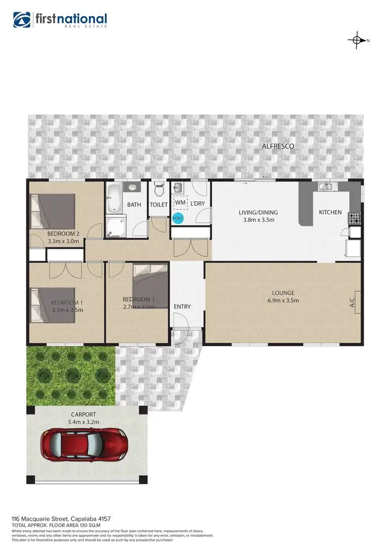 Floorplan of Homely house listing, 116 Macquarie Street, Capalaba QLD 4157