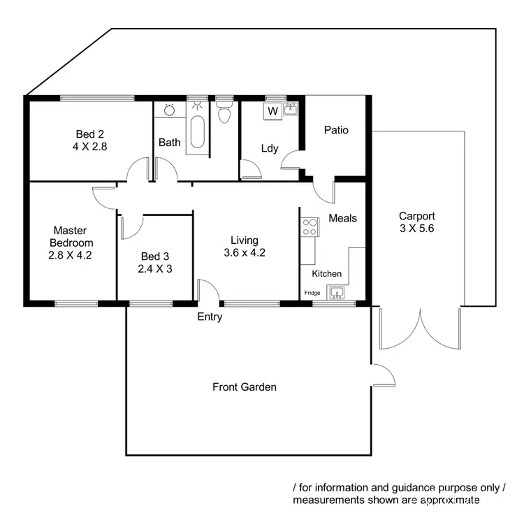 Floorplan of Homely house listing, 52 Gerard Street, East Cannington WA 6107