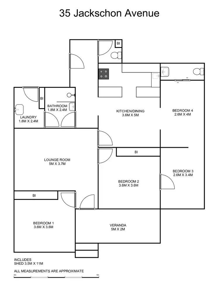 Floorplan of Homely house listing, 35 Jackschon Avenue, Grafton NSW 2460