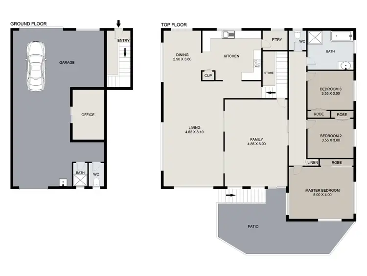 Floorplan of Homely house listing, 27 Fletcher Street, West Gladstone QLD 4680