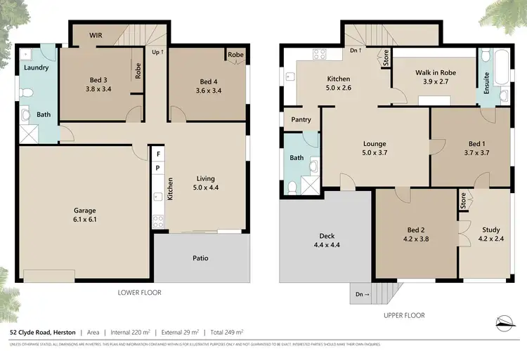 Floorplan of Homely house listing, 52 Clyde Road, Herston QLD 4006