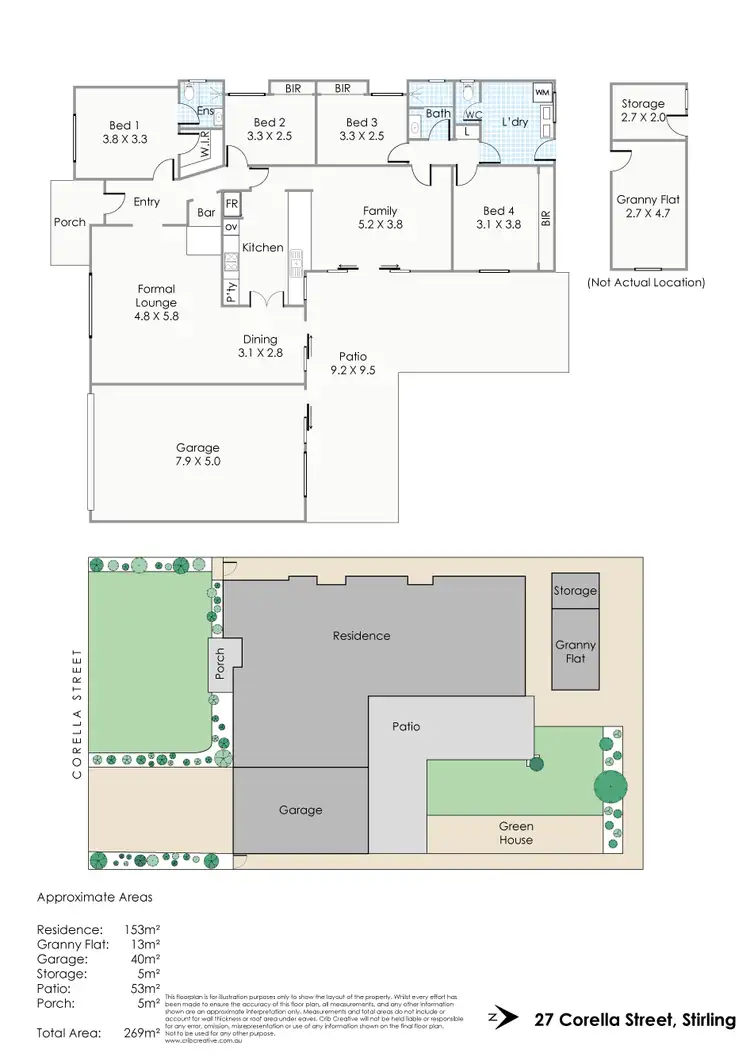 Floorplan of Homely house listing, 27 Corella Street, Stirling WA 6021