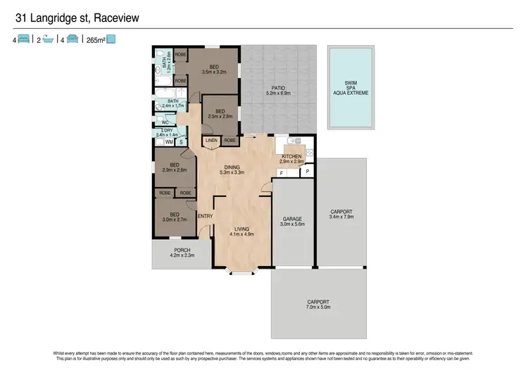 Floorplan of Homely house listing, 31 Langridge Street, Raceview QLD 4305