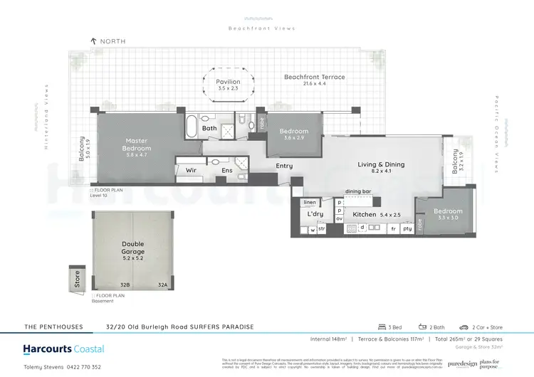 Floorplan of Homely apartment listing, 32/20 Old Burleigh Road, Surfers Paradise QLD 4217