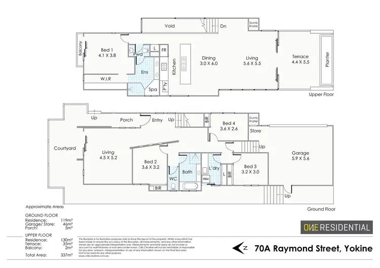 Floorplan of Homely house listing, 70A Raymond Street, Yokine WA 6060