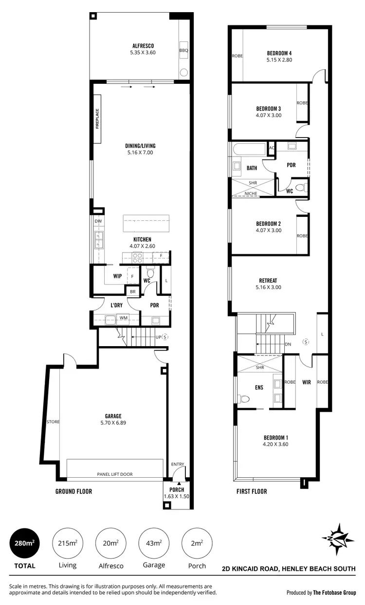 Floorplan of Homely house listing, 2D Kincaid Road, Henley Beach South SA 5022