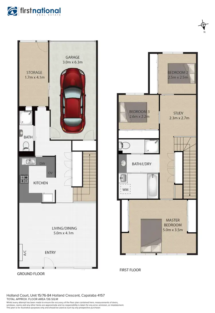 Floorplan of Homely townhouse listing, 15/76-84 Holland Crescent, Capalaba QLD 4157