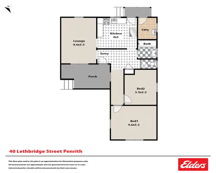 Floorplan of Homely house listing, 40 Lethbridge Street, Penrith NSW 2750