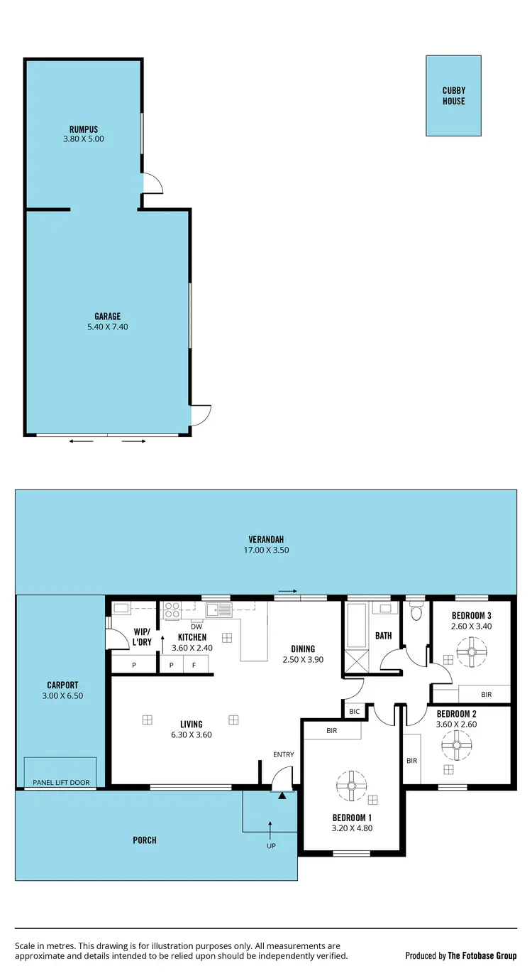 Floorplan of Homely house listing, 8 Reid Avenue, Aberfoyle Park SA 5159