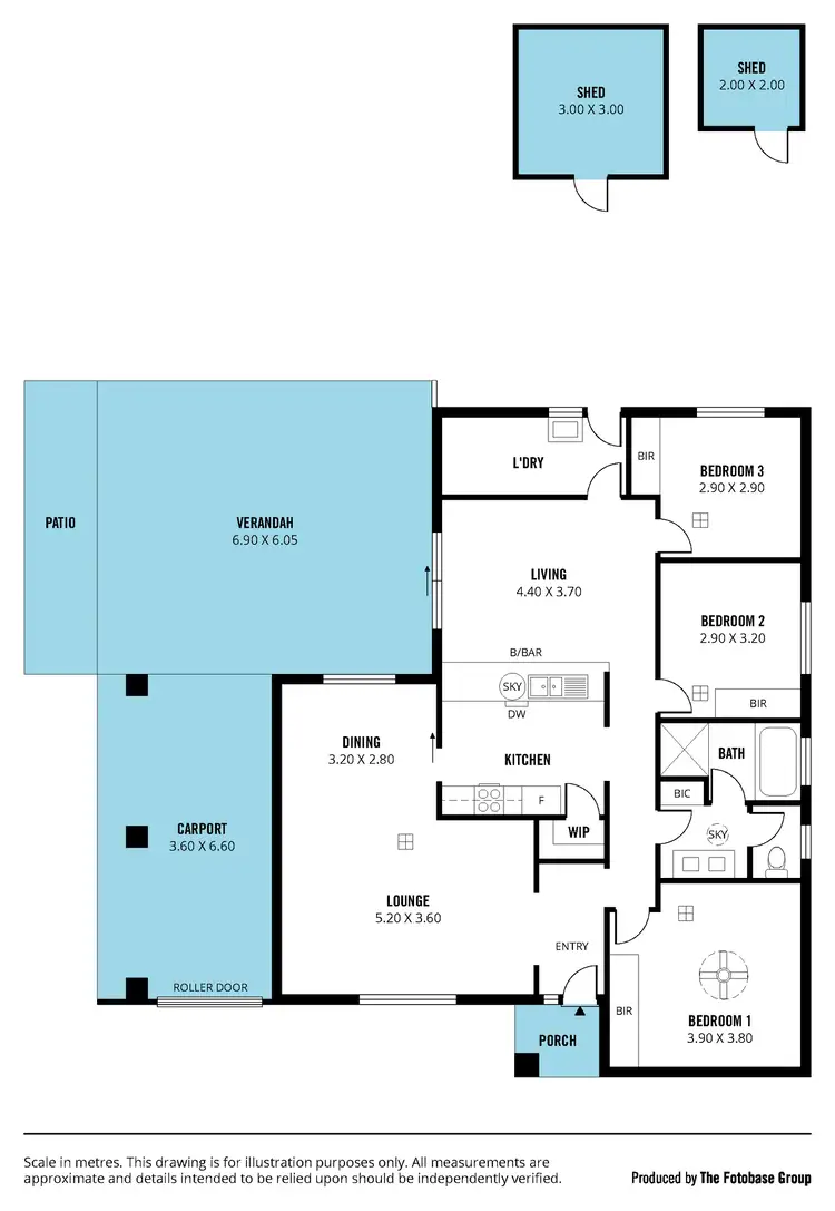 Floorplan of Homely house listing, 14 St Andrews Way, Morphett Vale SA 5162