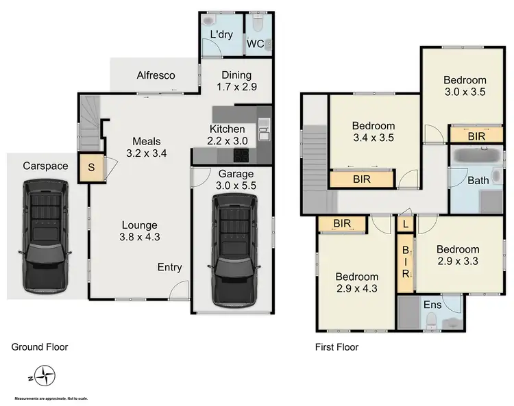 Floorplan of Homely townhouse listing, 7/31 Hartington Street, Rooty Hill NSW 2766