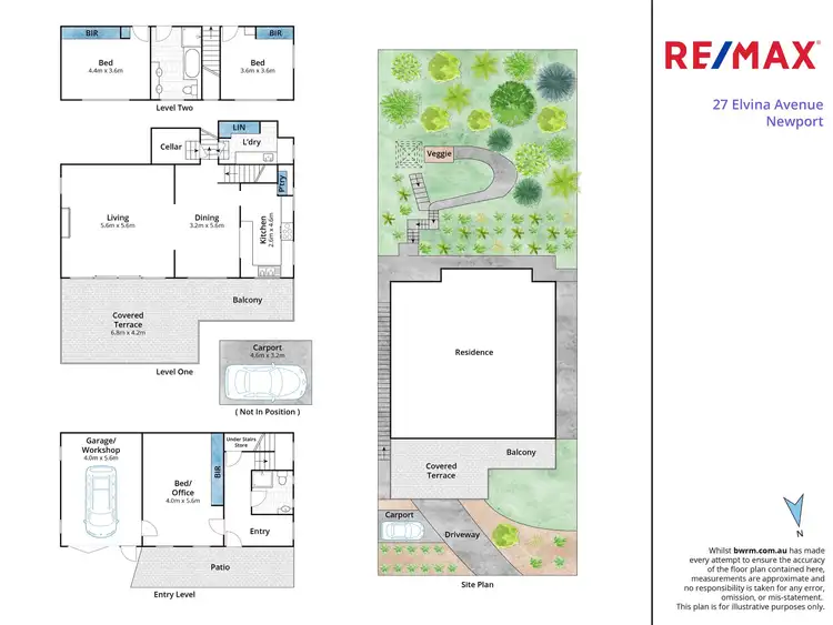 Floorplan of Homely house listing, 27 Elvina Ave, Newport NSW 2106
