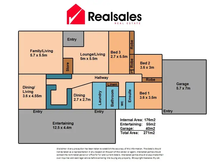 Floorplan of Homely house listing, 97 Tomah Road, Bracken Ridge QLD 4017
