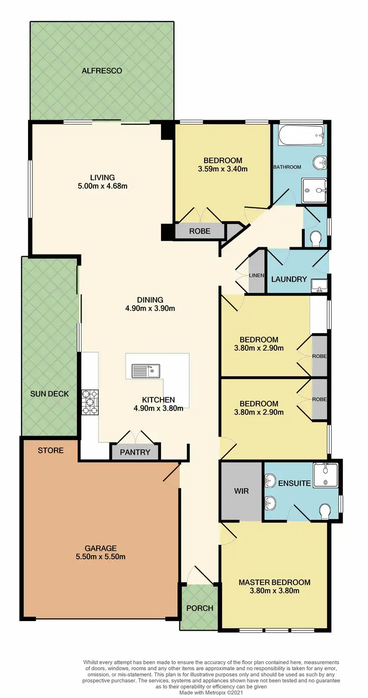 Floorplan of Homely house listing, 16 Cagney Road, Rutherford NSW 2320