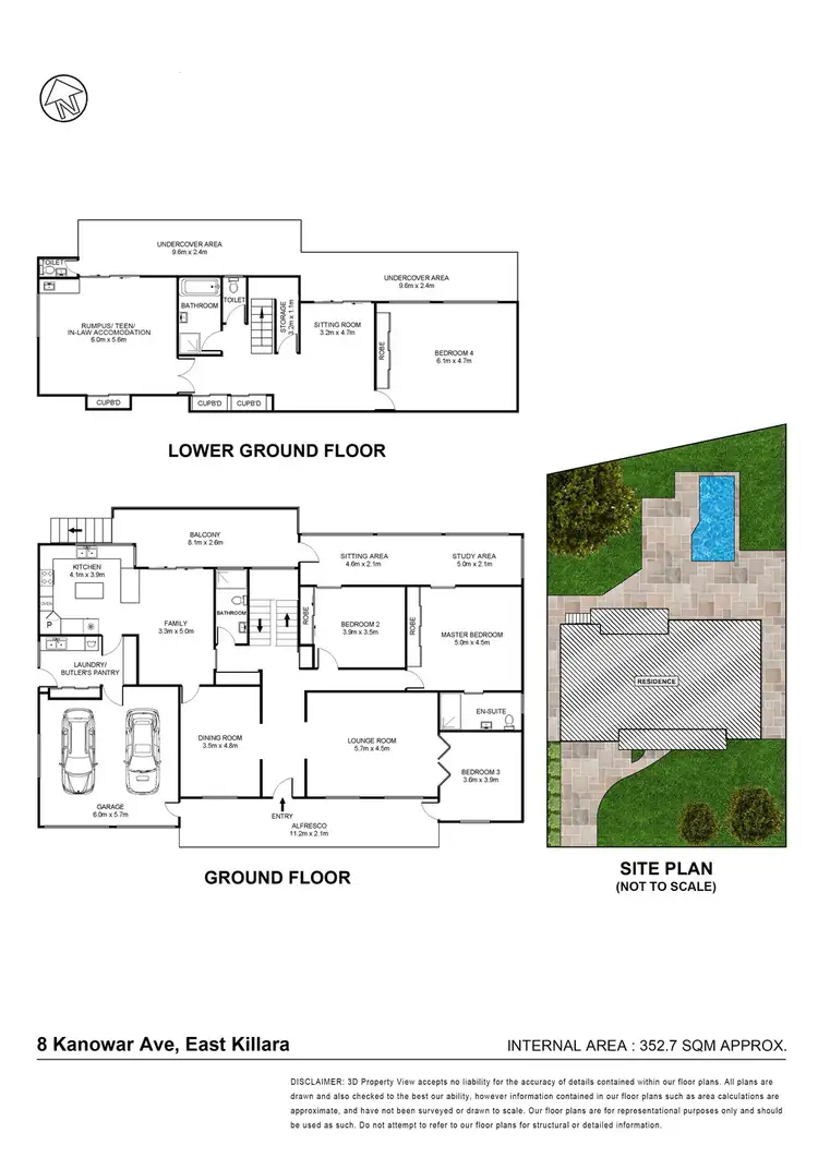 Floorplan of Homely house listing, 8 Kanowar Ave, East Killara NSW 2071