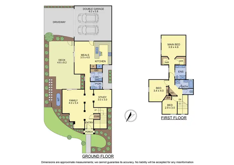 Floorplan of Homely townhouse listing, 10 Treerise Boulevard, Ferntree Gully VIC 3156