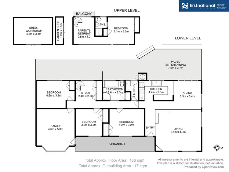 Floorplan of Homely house listing, 11 Tinderbox Road, Blackmans Bay TAS 7052