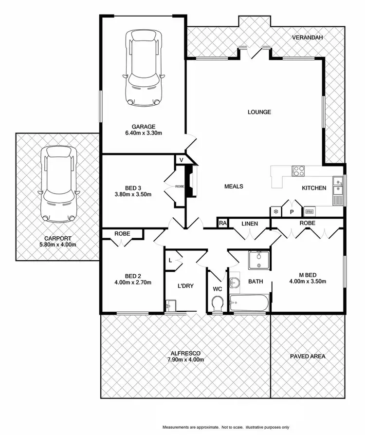 Floorplan of Homely house listing, 89 Crawshaw Crescent, Glenroy NSW 2640