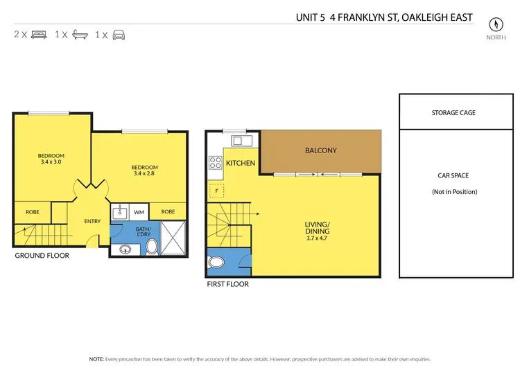 Floorplan of Homely apartment listing, 5/4 Franklyn Street, Oakleigh East VIC 3166