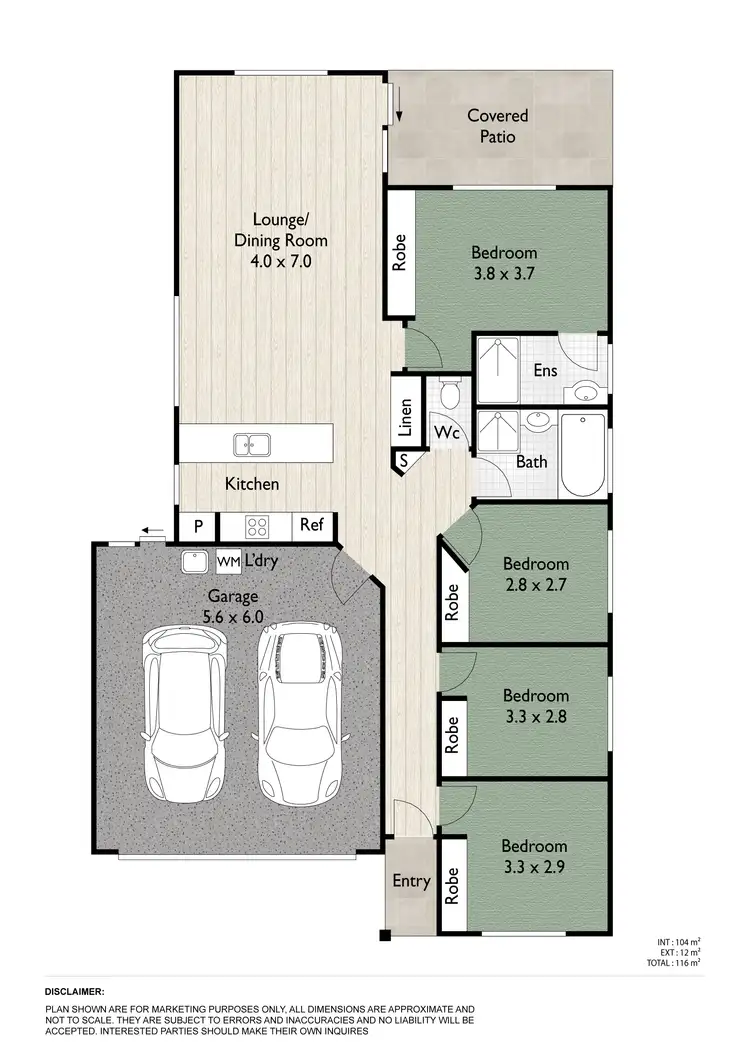 Floorplan of Homely house listing, 10 Hartley Crescent, North Lakes QLD 4509