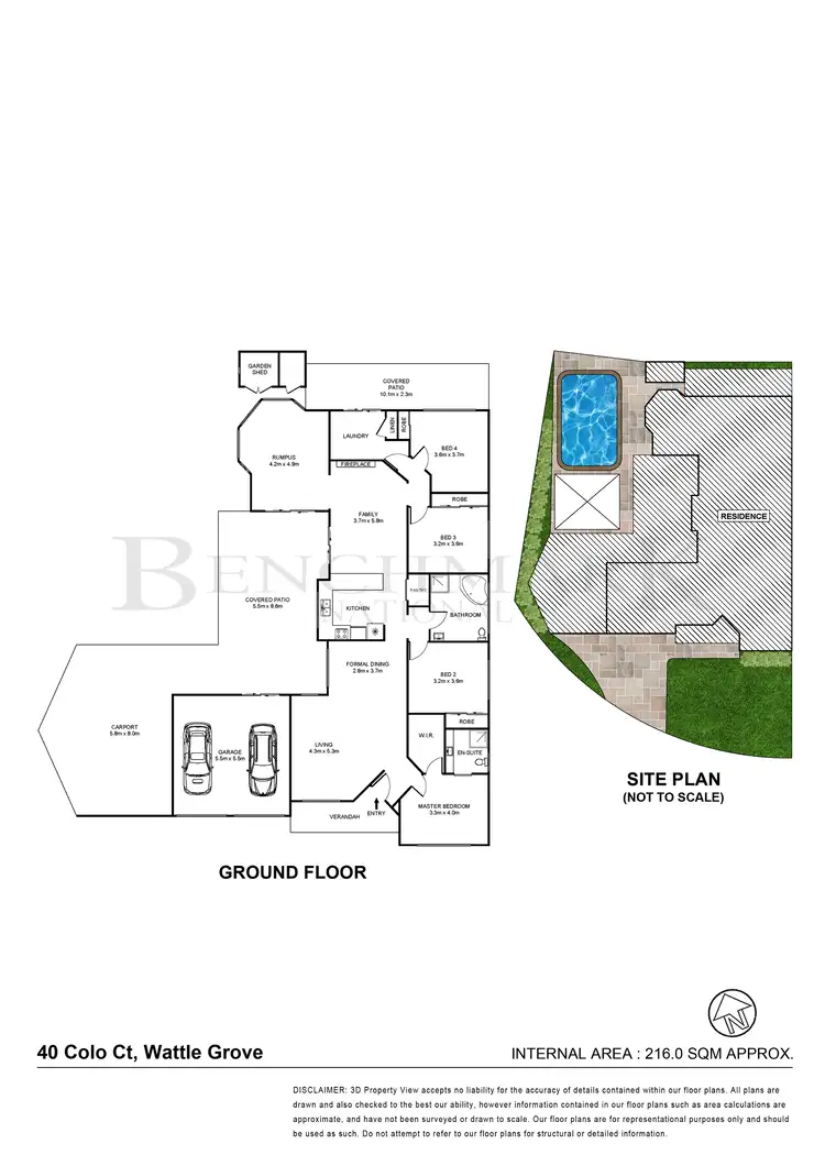 Floorplan of Homely house listing, 40 Colo Court, Wattle Grove NSW 2173