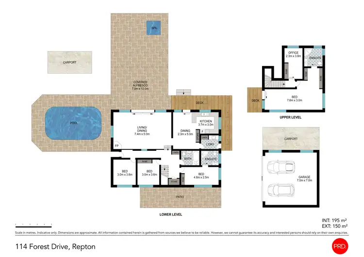 Floorplan of Homely house listing, 114 Forest Drive, Repton NSW 2454