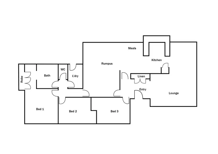 Floorplan of Homely house listing, 19 Plover Drive, Yangebup WA 6164