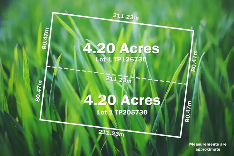 Floorplan of Homely land listing, Lot 1 & Lot 1 Part of 79 Kielys Road, Navigators VIC 3352