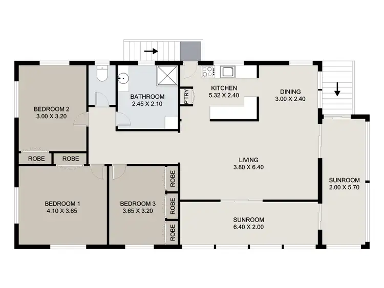 Floorplan of Homely house listing, 6 Norton Lane, West Gladstone QLD 4680