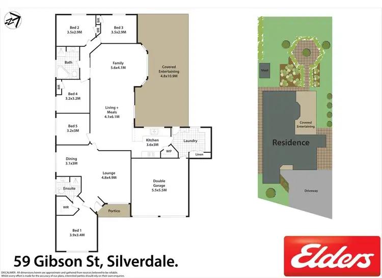 Floorplan of Homely house listing, 59 Gibson Street, Silverdale NSW 2752