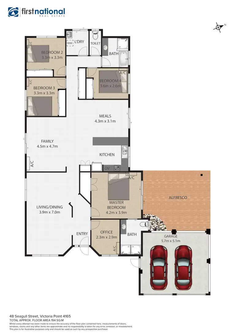 Floorplan of Homely house listing, 48 Seagull Street, Victoria Point QLD 4165