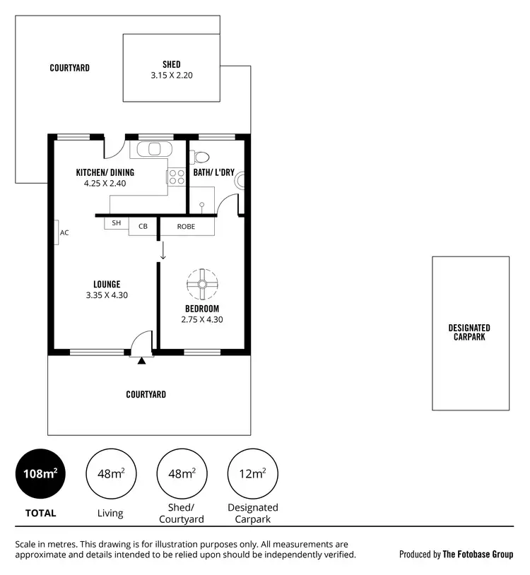Floorplan of Homely house listing, 8/36 Military Road, West Beach SA 5024