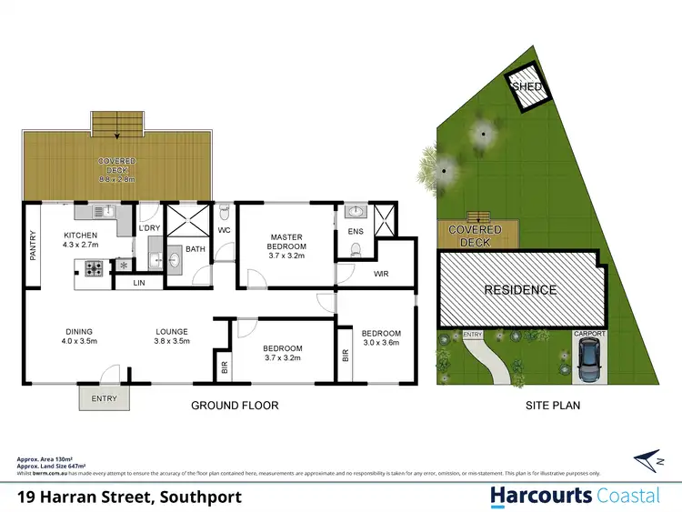 Floorplan of Homely house listing, 19 Harran Street, Southport QLD 4215