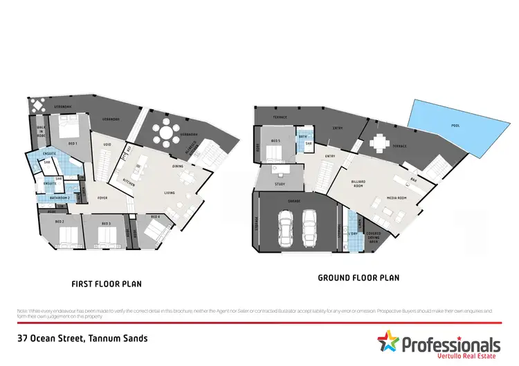 Floorplan of Homely house listing, 37 Ocean Street, Tannum Sands QLD 4680