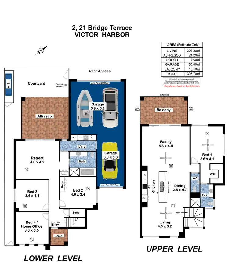 Floorplan of Homely house listing, 2/21 Bridge Terrace, Victor Harbor SA 5211