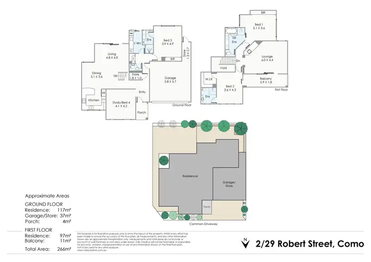 Floorplan of Homely house listing, 29B Robert Street, Como WA 6152