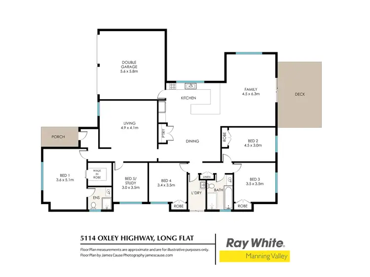 Floorplan of Homely rural property listing, 5114 Oxley Highway, Long Flat NSW 2446