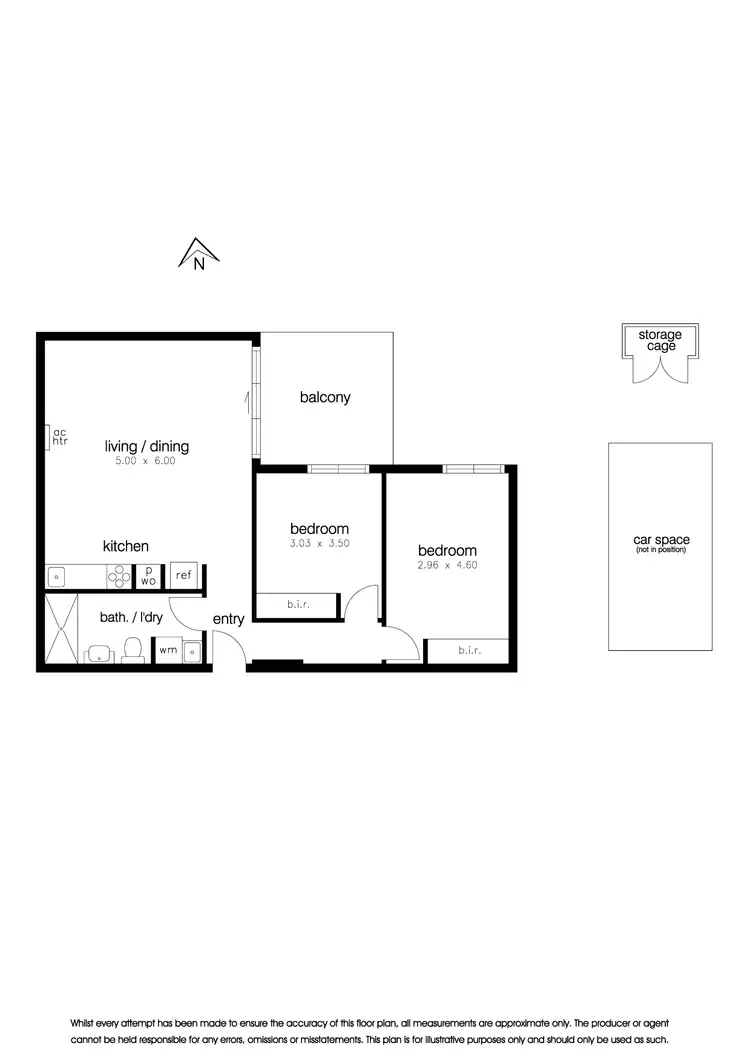 Floorplan of Homely apartment listing, 207/112-114 Pier Street, Altona VIC 3018