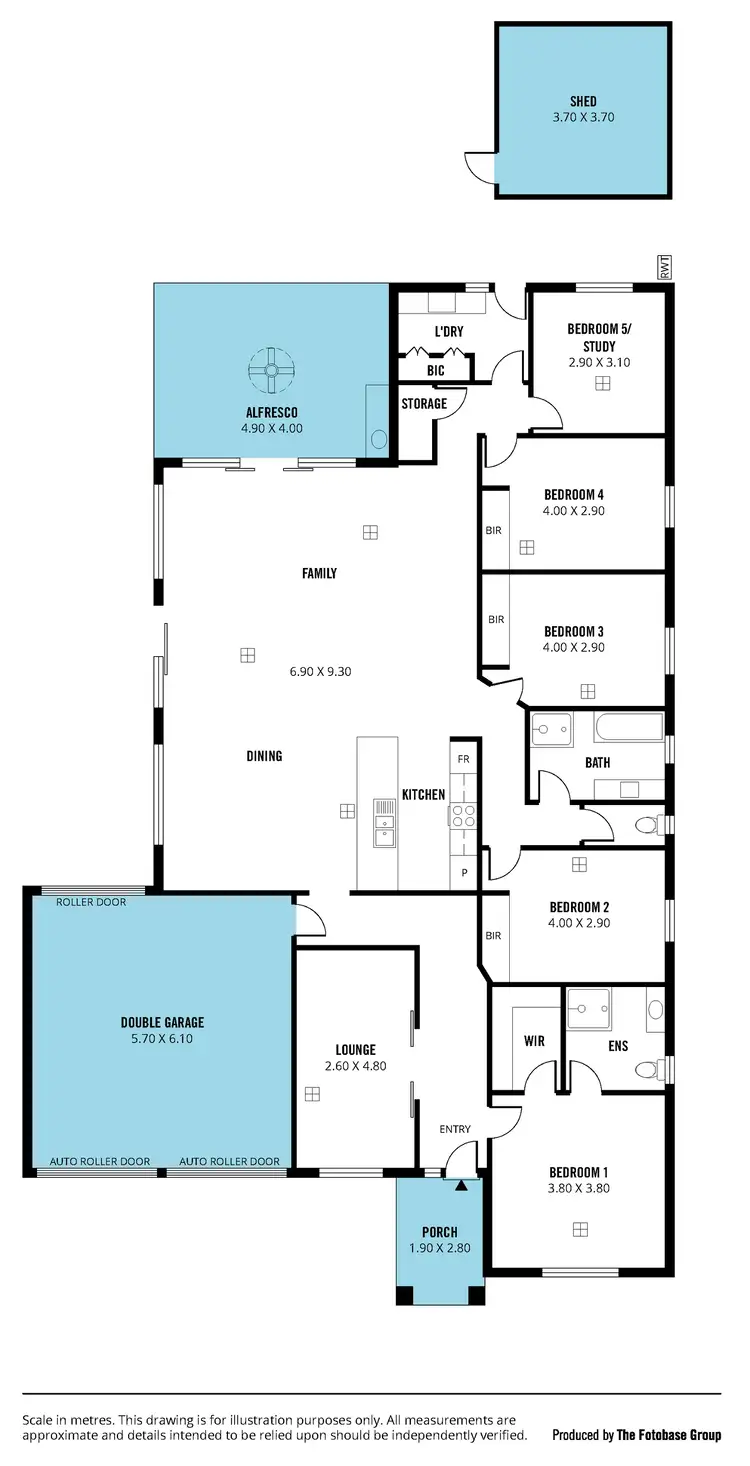 Floorplan of Homely house listing, 7 Stewart Street, South Brighton SA 5048