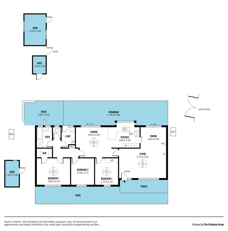 Floorplan of Homely house listing, 23 Tennessee Drive, Happy Valley SA 5159